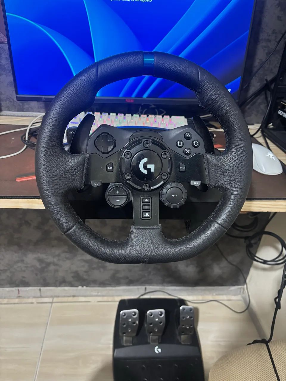 VOLANTE LOGITECH G923 - Foto 3