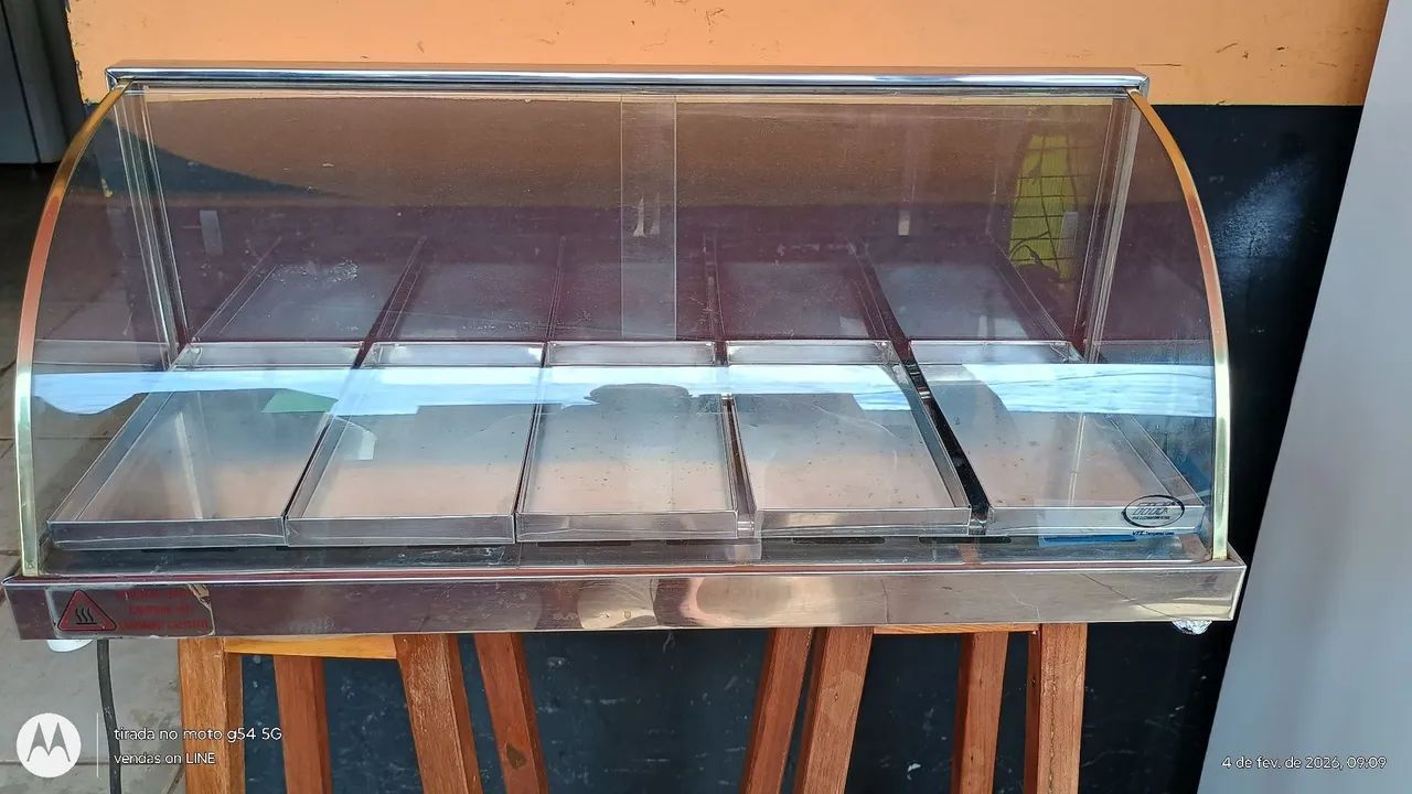 Estufa para salgados 