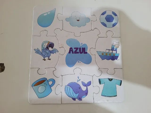 Combo Jogo de Quebra-Cabeças com 6 Jogos Variados Caros, Bichinhos e Dinossauros - Foto 2