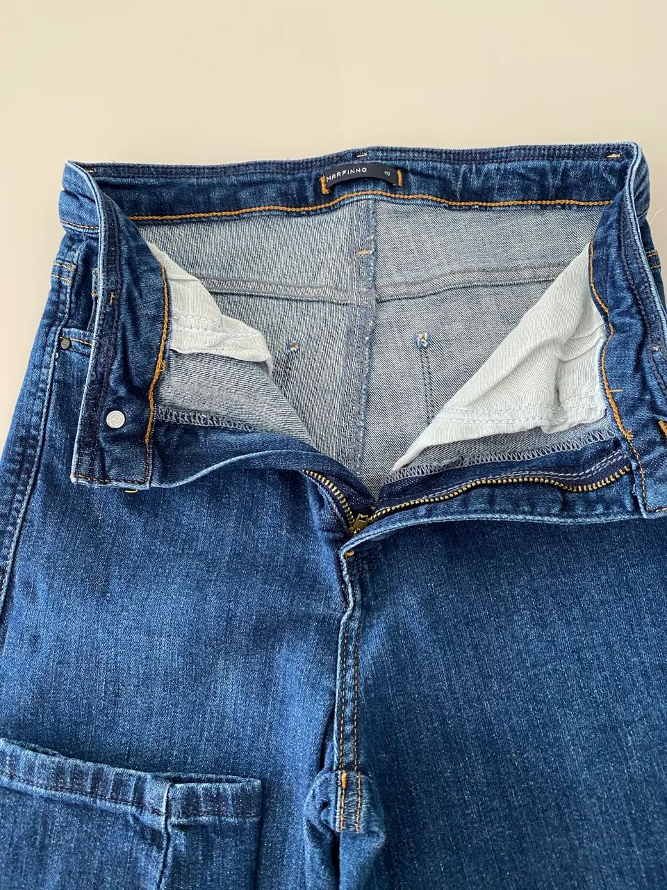 Calça Jeans Skinny com elastano 40 - Foto 4
