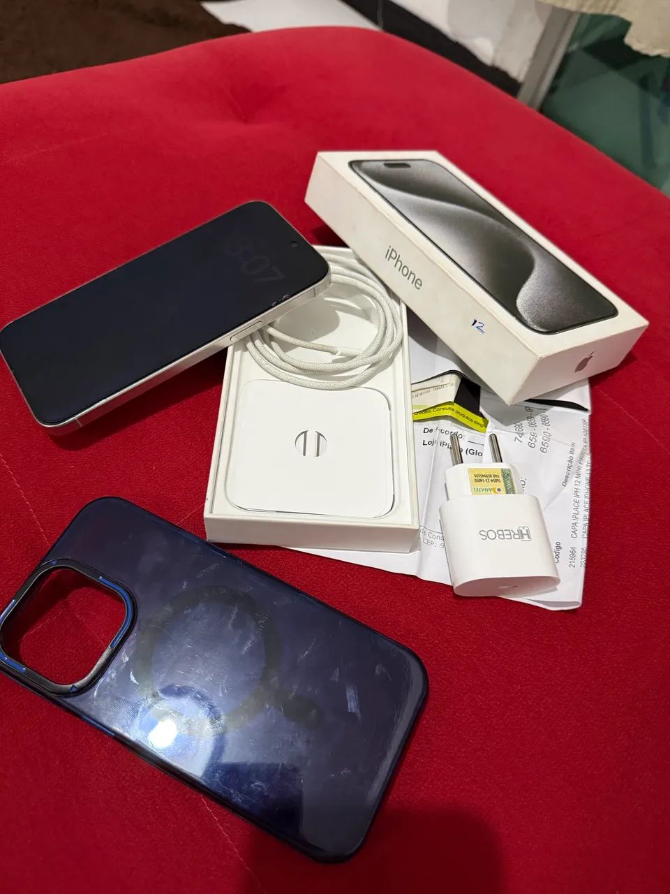 IPHONE 15 PRO MAX   Muito Novo !!!! - Foto 2