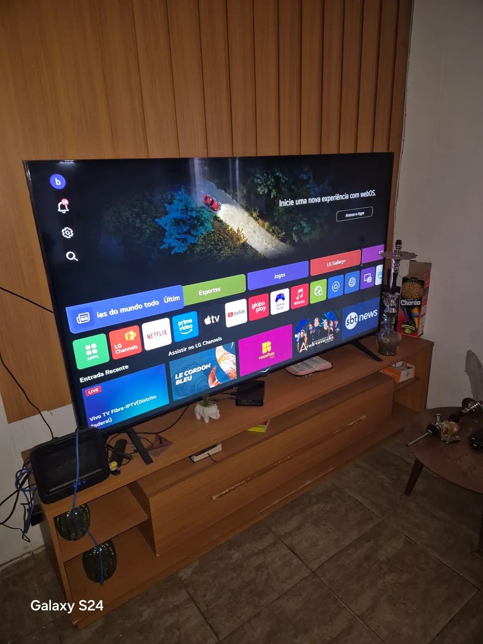 vendo TV LG Smart 75 polegadas com nota fiscal - Foto 2