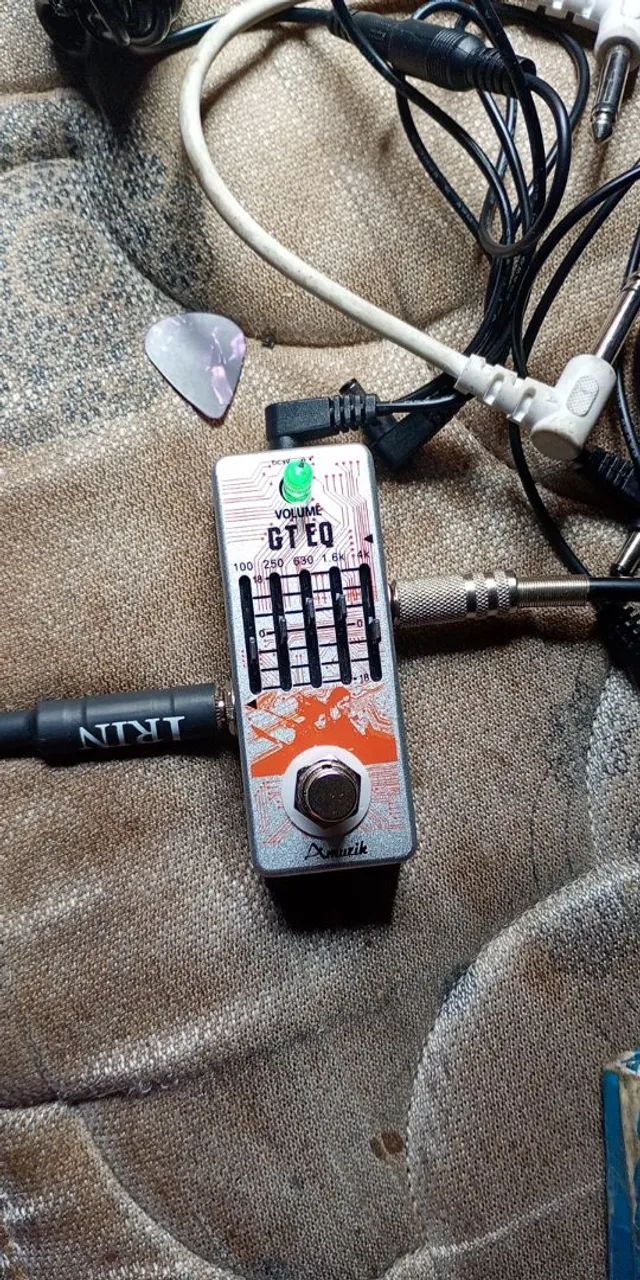 Pedal de efeito Equalizer pra guitarra excelente  - Foto 4