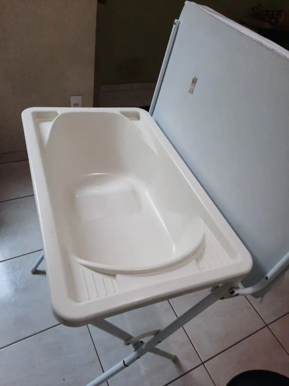 Banheira+Trocador com suporte  - Foto 2