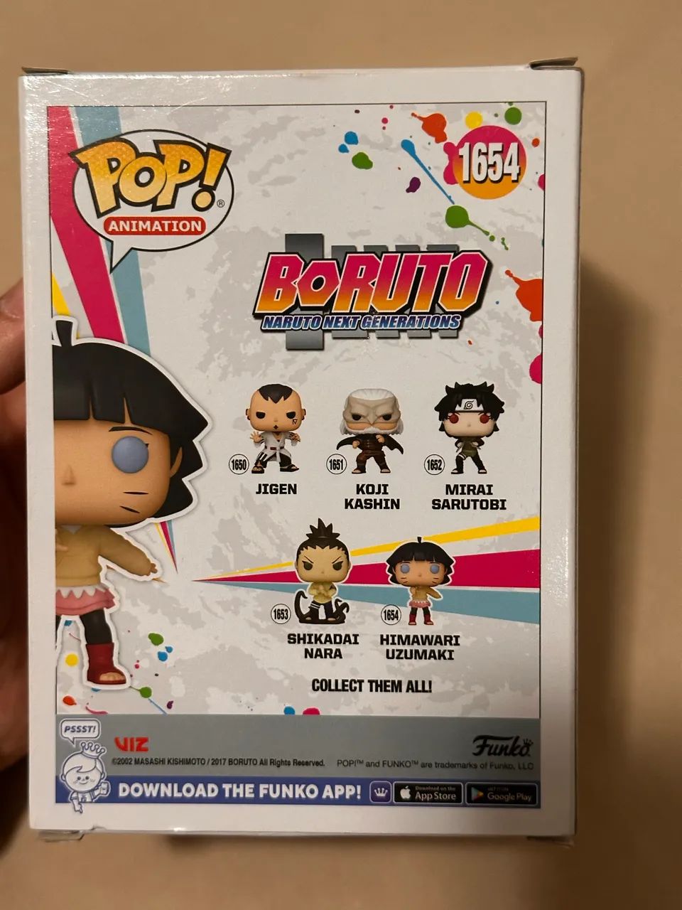 Funko pop Himawari Uzumaki 1654 - Foto 3