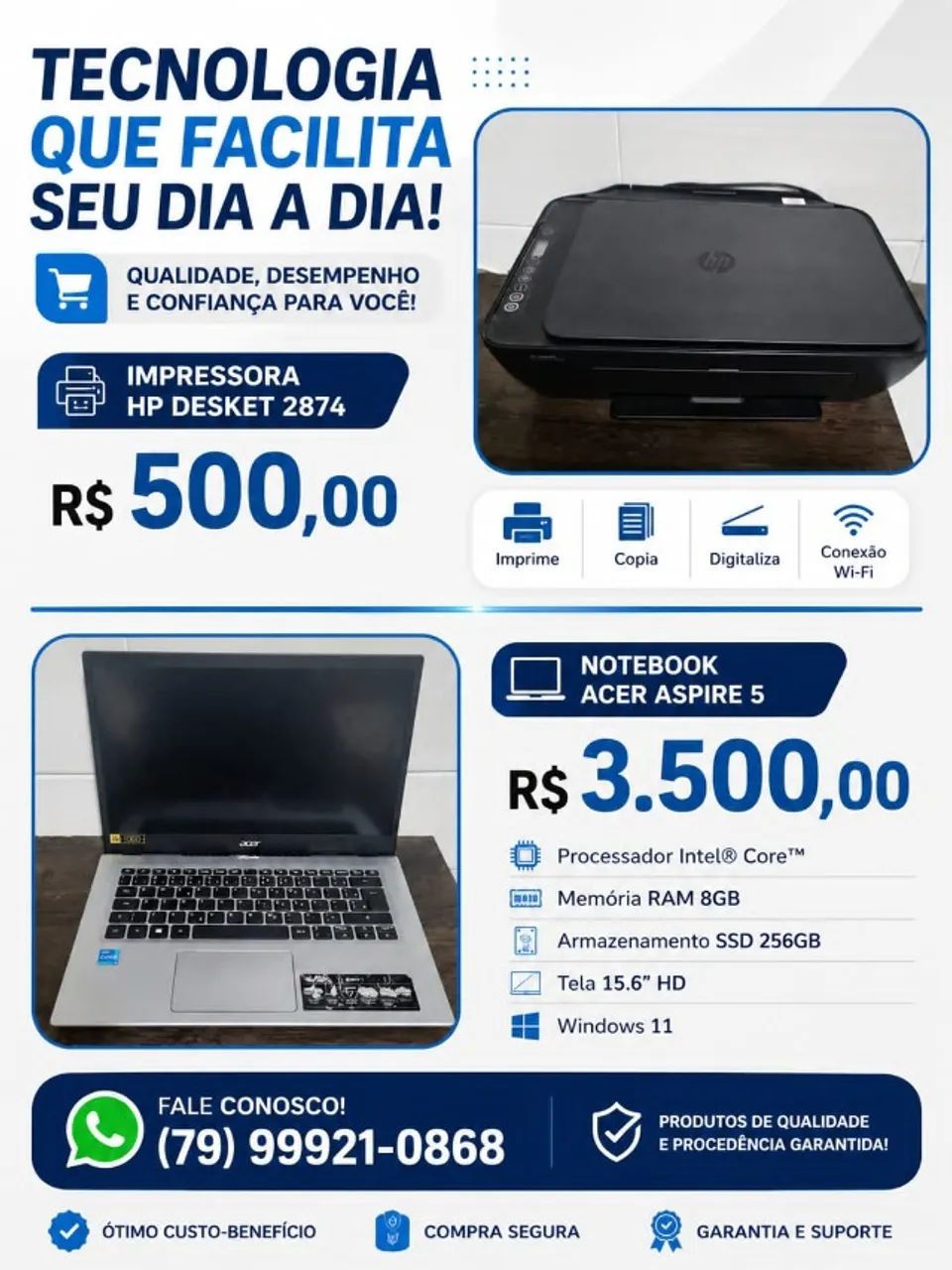 Impressora  Desket  2784 HP