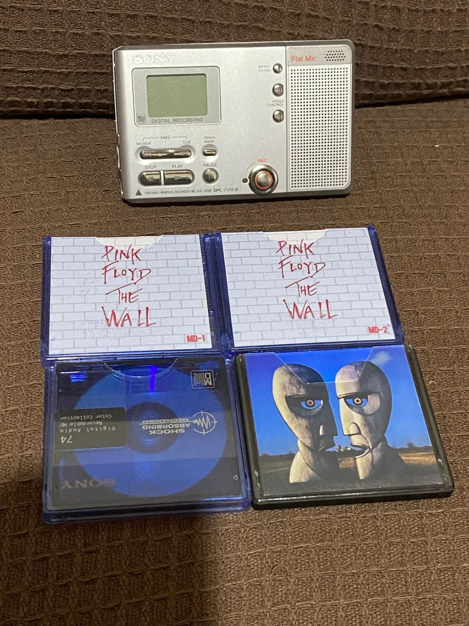 MD player sony mini disc impecável 