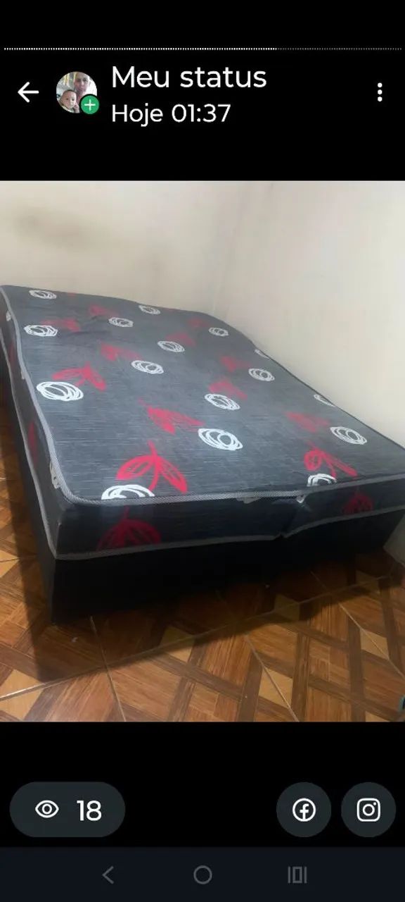 Vende se cama Box de casal  - Foto 2