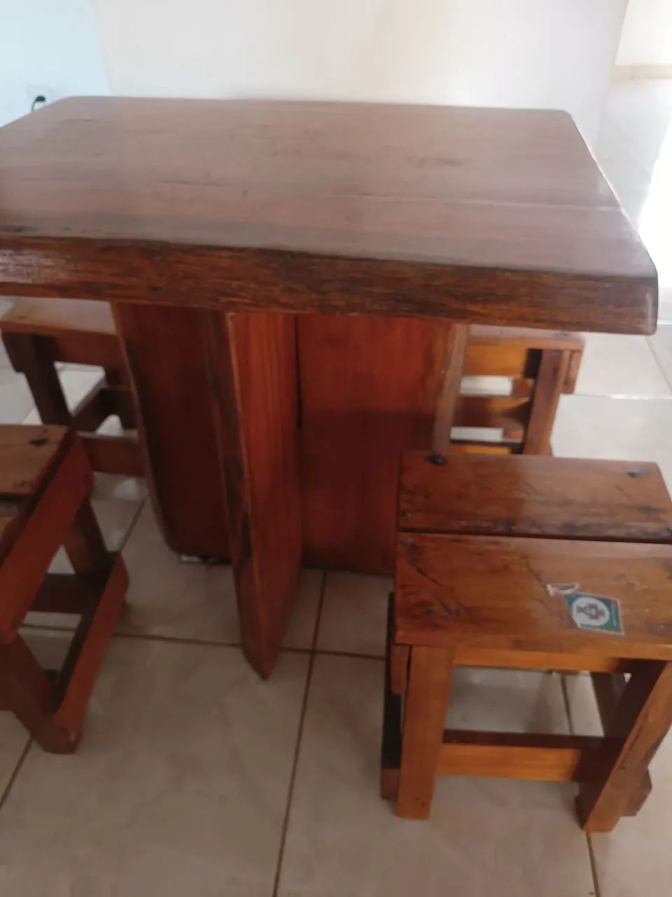 Mesa de madeira  - Foto 3