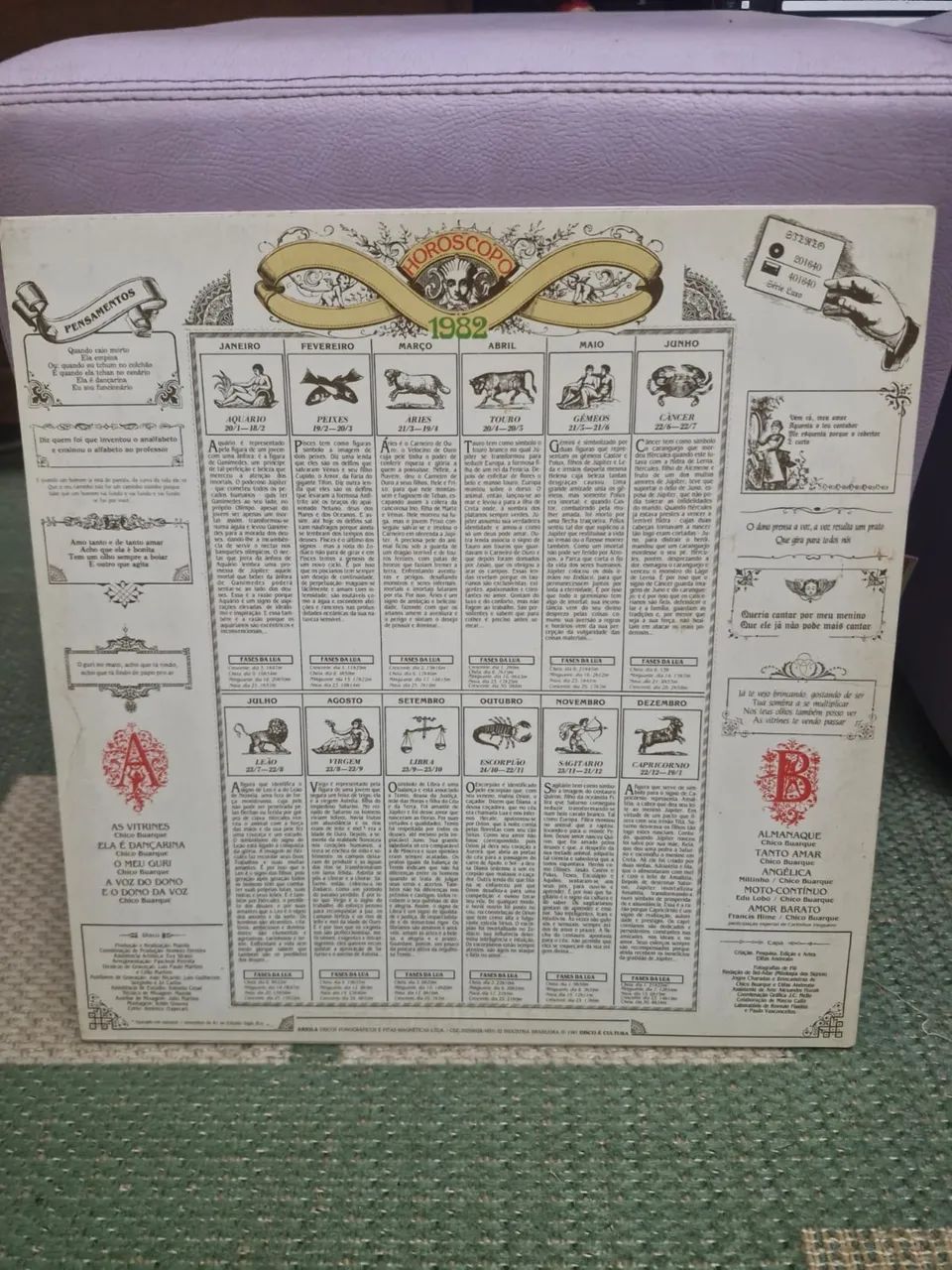 Disco de Vinil Lp - Chico Buarque- Almanaque  - Foto 3