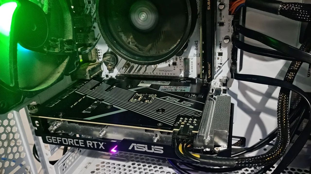 RTX 3060 TI ASUS Dual mini  - Foto 2