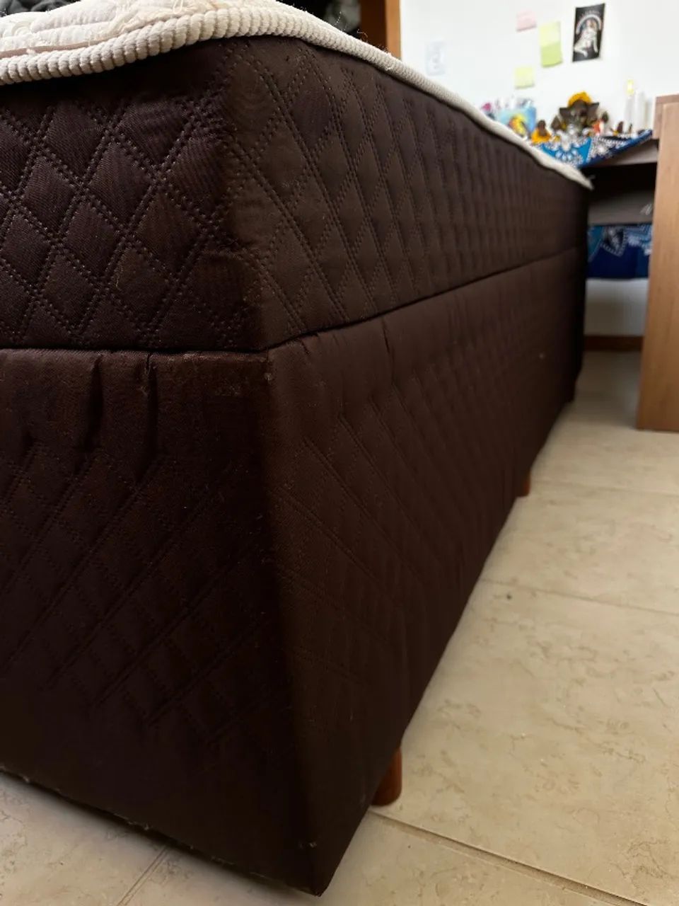 Cama de solteiro com baú e cama auxiliar - Foto 3