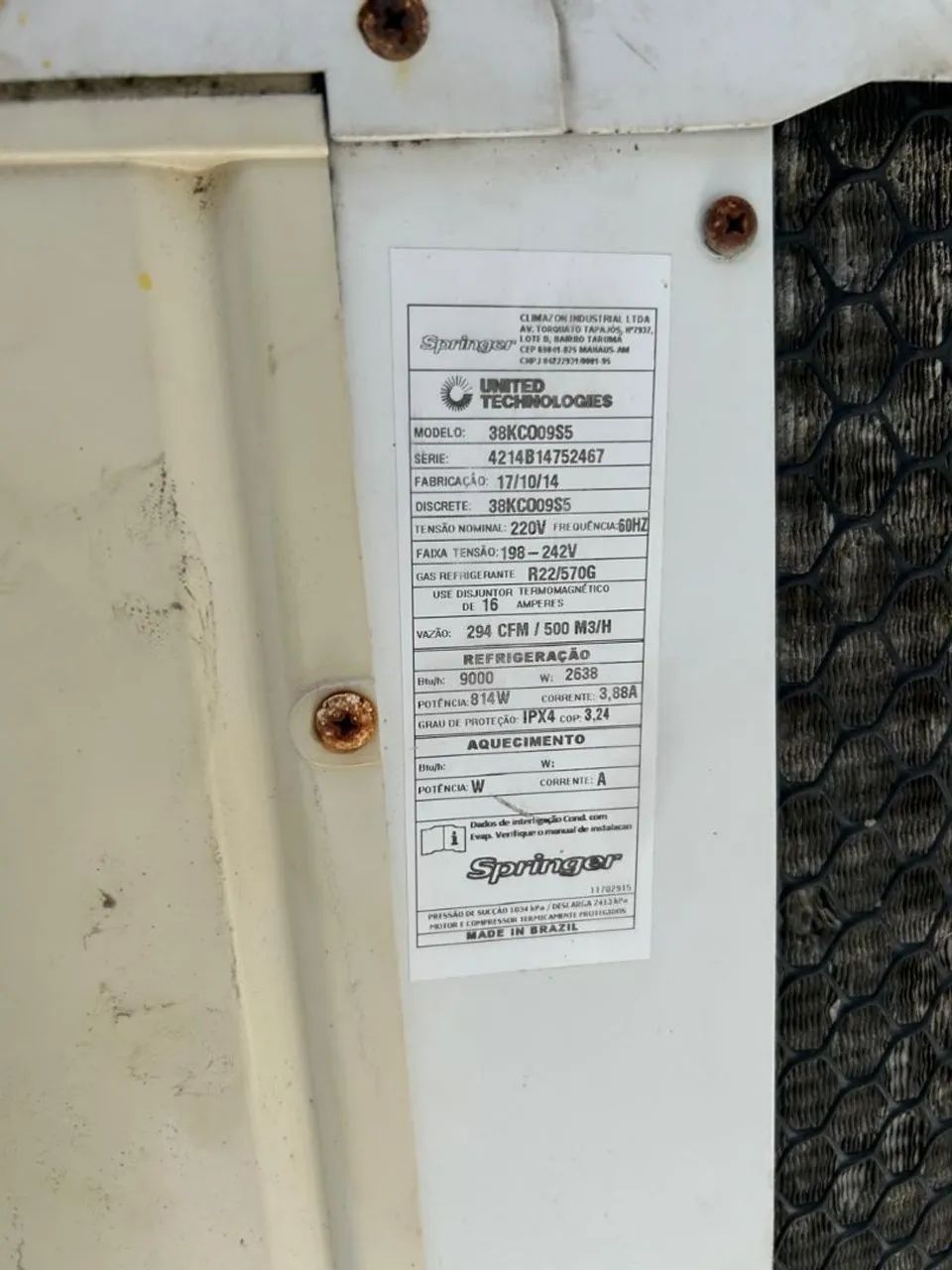 Ar condicionado 9 mil BTU - Foto 3