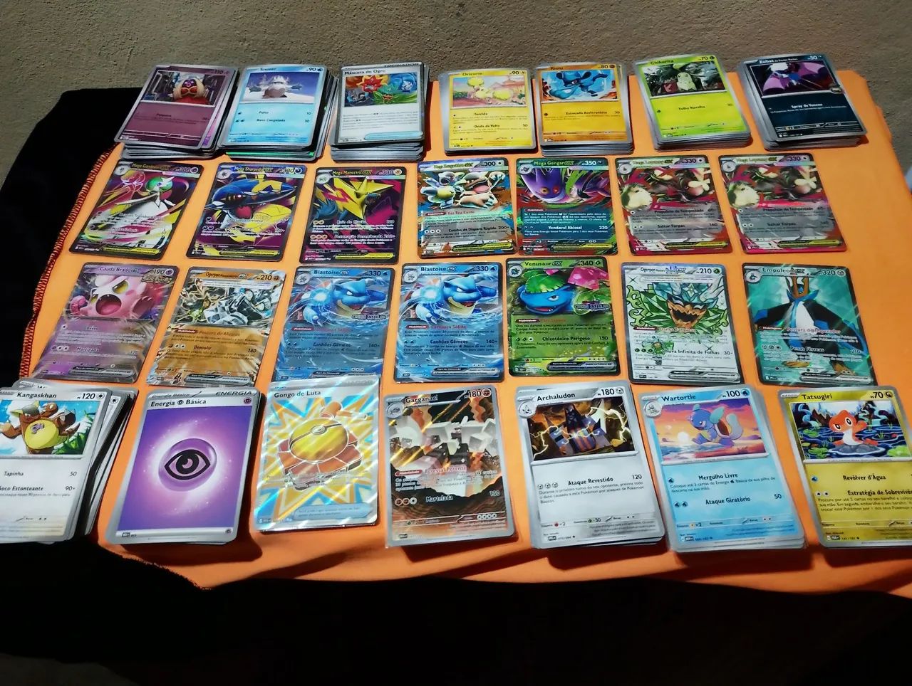 MEGA EVOLUCÕES POKEMON + CARTAS PARA DECK65048972523266125