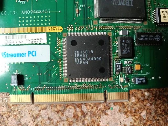 Placa de rede IBM LANStreamer muito nova - sem teste - Foto 2