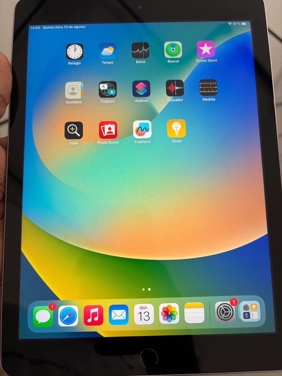 iPad 5º geração 32 Gigas + Capa 