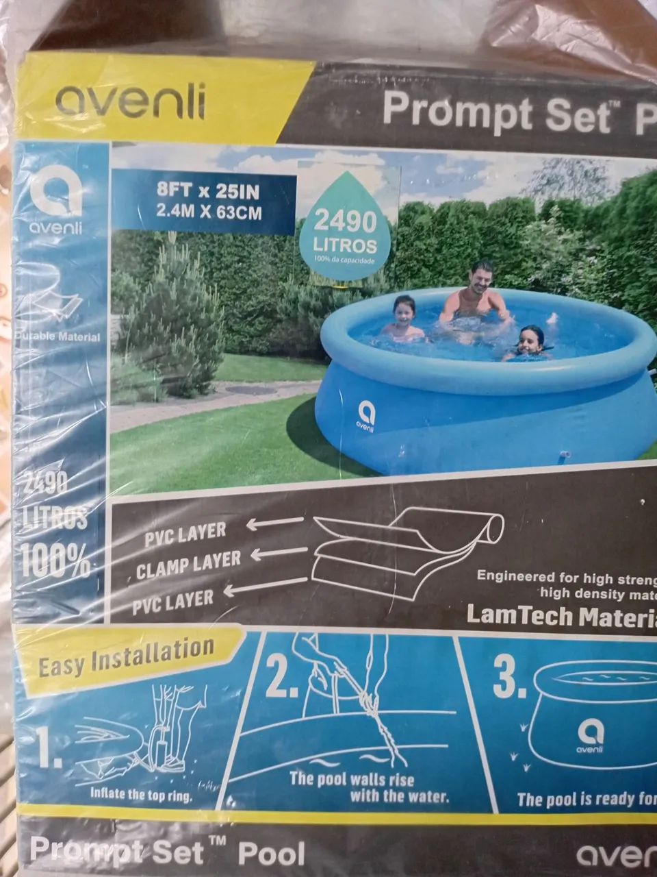 Piscina inflável 