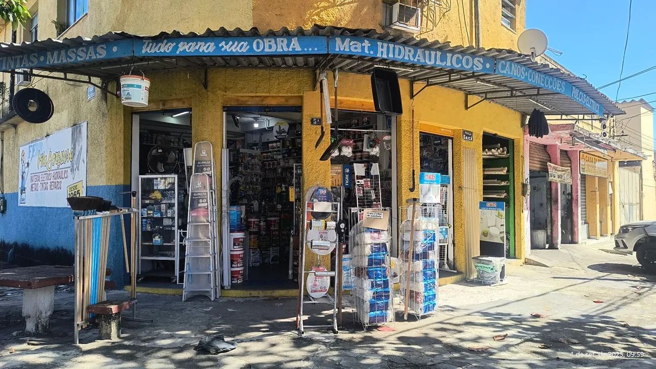 Passo o ponto loja Material de Construção com 30 anos no mercado 