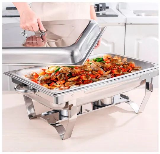 Rechaud Retangular 9L 1 Cuba 60mm Self-Service - Foto 5