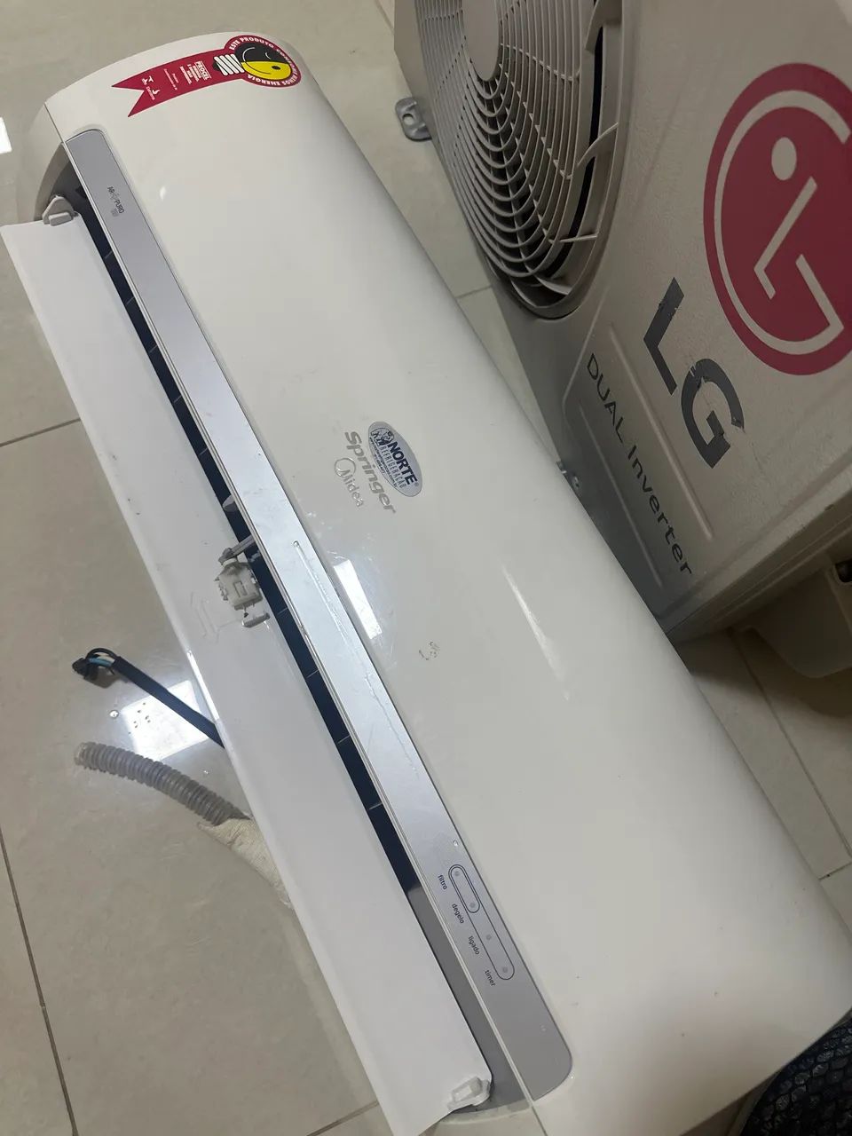Ar-condicionado LG Dual Inverter 12.000 BTUs - 220V (2 UNIDADES) - Foto 2