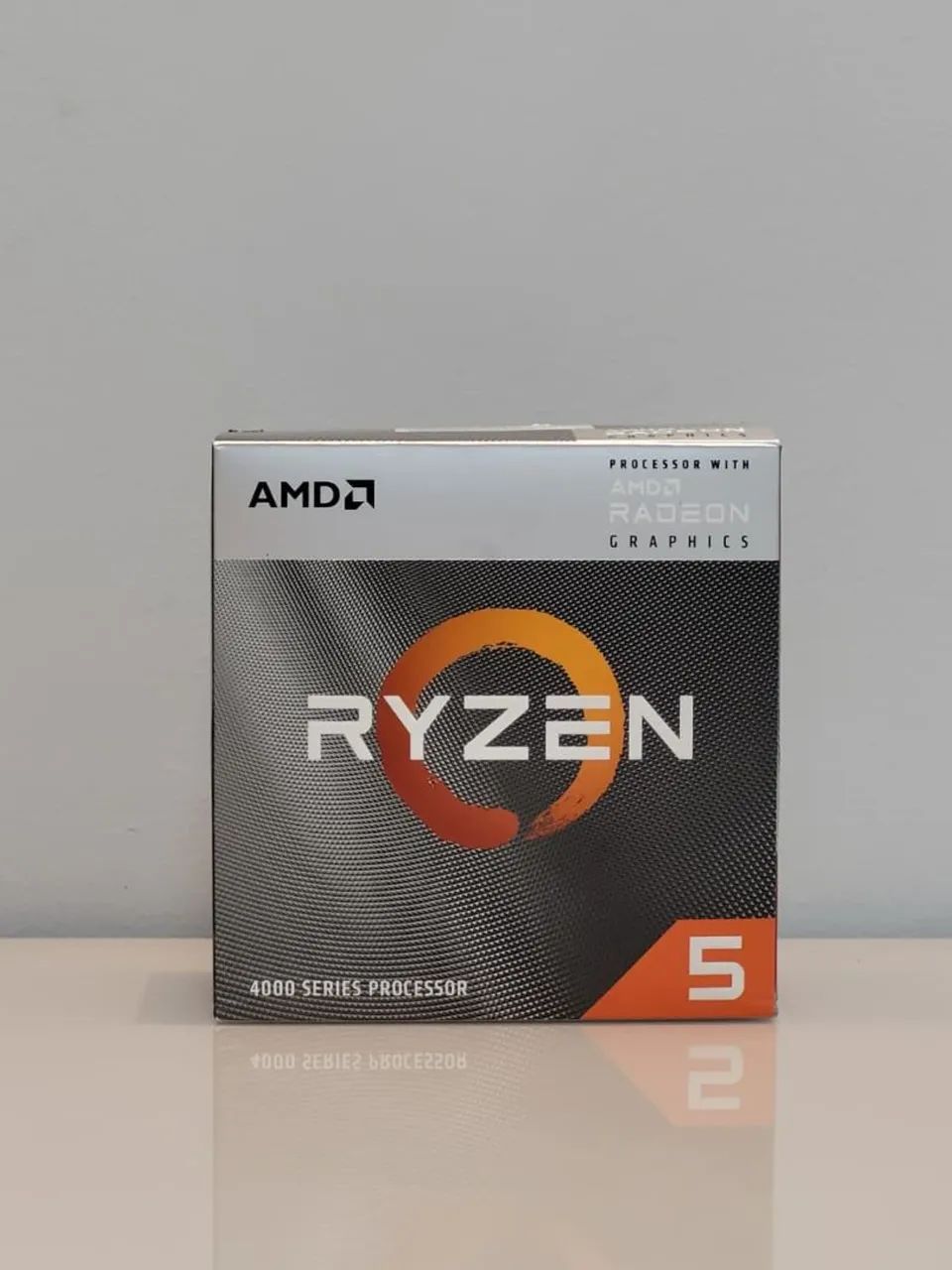 Ryzen 5 4600G na caixa