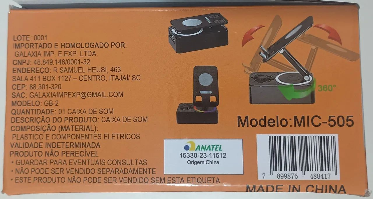 Caixa de som com microfones - Foto 2