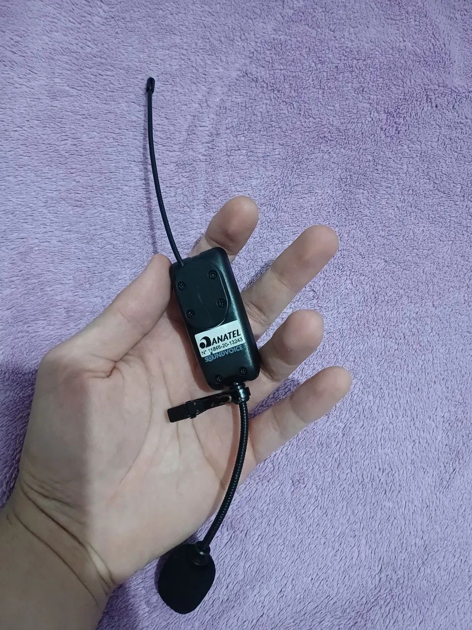 Microfone de lapela instrumental  - Foto 4