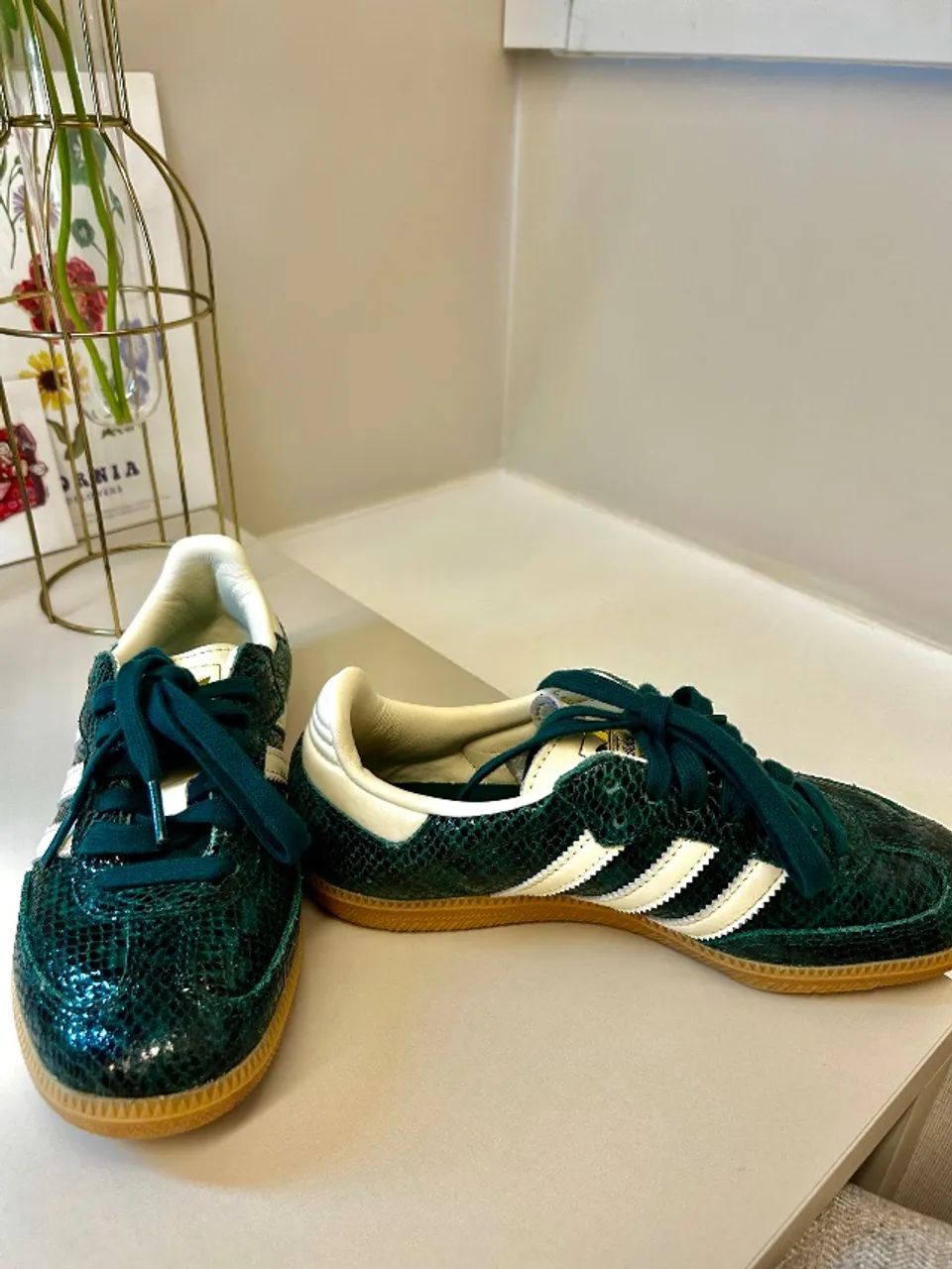 Tênis Samba Adidas original verde  - Foto 3