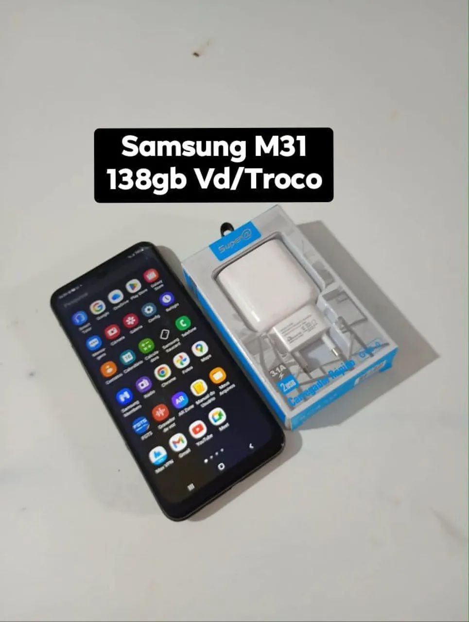 Samsung M31 128gb e 6 de Ram Vd/Troco