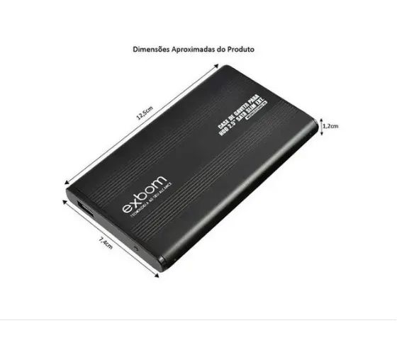 CASE PARA HD EXTERNO 2.5" CGHD-10 - Foto 4