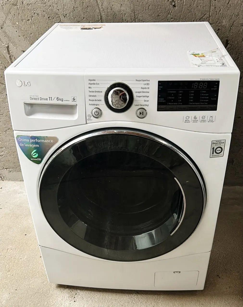 Máquina LAVA E SECA LG 11kg / 6kg com GARANTIA - Máquinas de Lavar