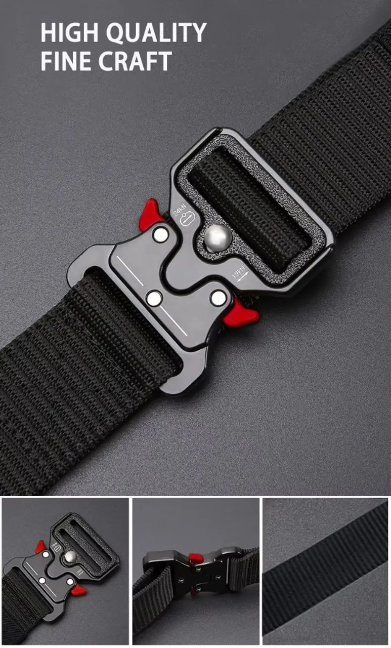 Cinto Tático Militar Com Fivela De Engate Rápido Snake - EslX-Pro - Foto 4