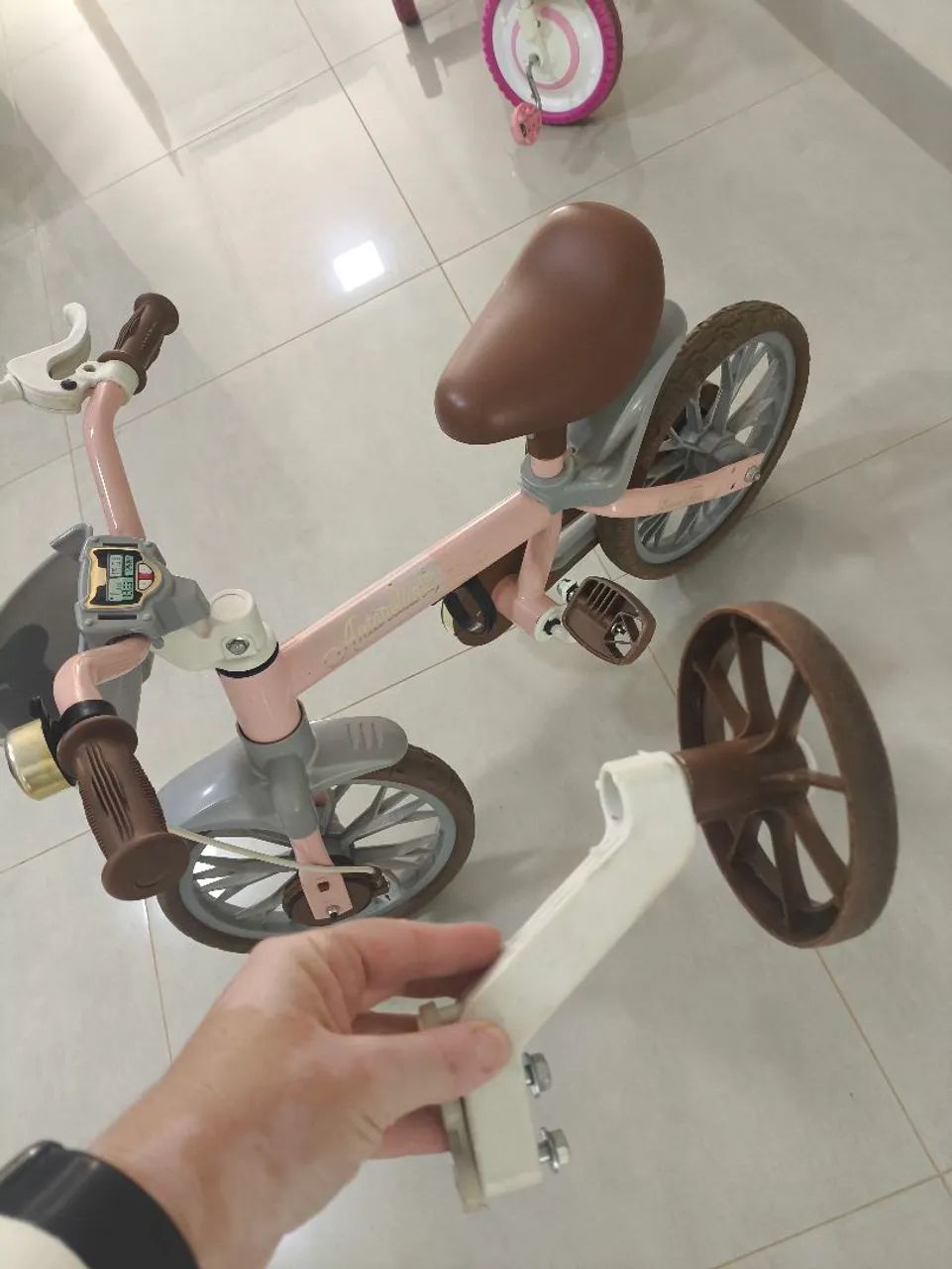 Bicicleta infantil aro 13 - Foto 3
