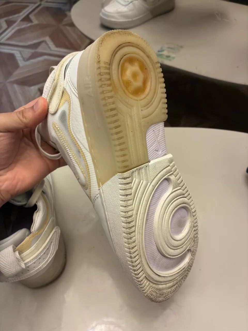 Vendo Nike Air Force 1 Mid React Summit White Original (usado) 40/41 - Foto 5