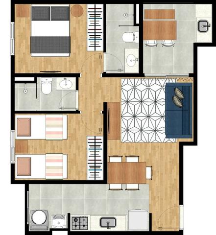 Vendo área com projeto p/ prédio no Santa Júlia - São José dos Campos - Foto 3