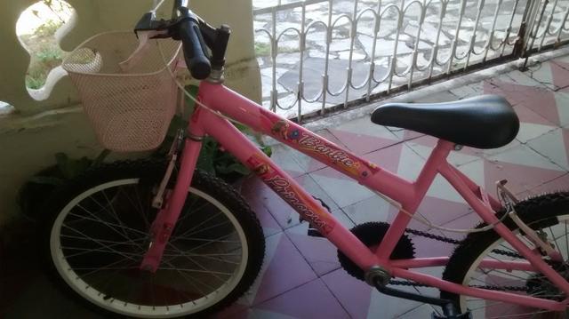 Bicicleta da barbie