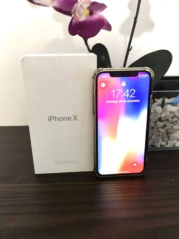 IPhone X com GARANTIA APLLE até 02/05/20 - Foto 2