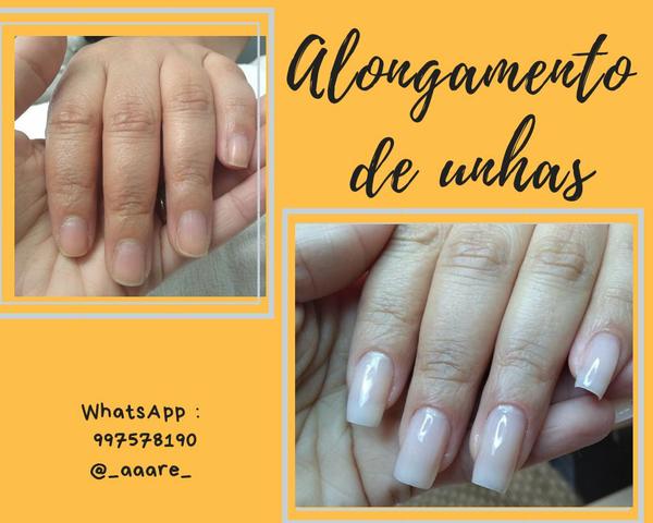 Alongamento de unhas