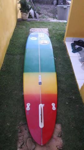 Longboard Radical 9.1 + 3 quilhas +strep + capa - Foto 4