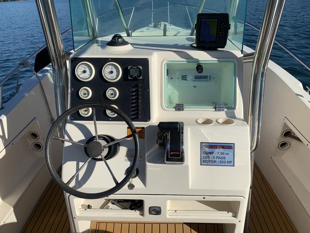 Lancha Fishing 265 - Mercruiser 5.0 V8 gasolina - Impecável - Foto 15
