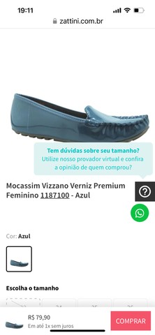 Mocassim verniz Vizzano - Foto 5