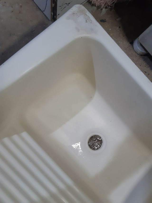 Tanque de mármore sintético areia bege claro - Foto 6