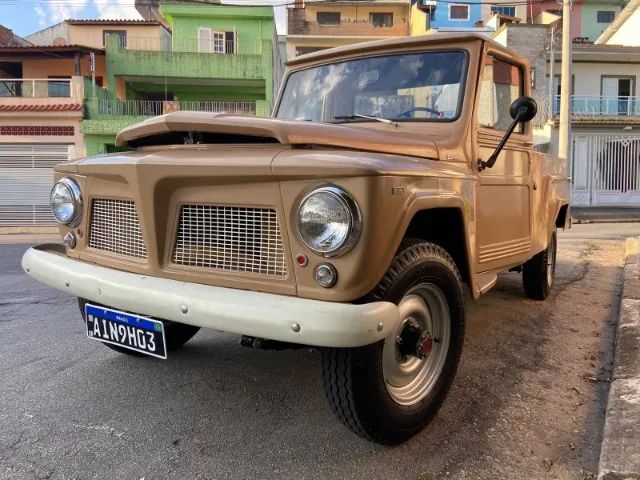 Willys Frente Rural Bicuda Cara De Cavalo Jeep F 75