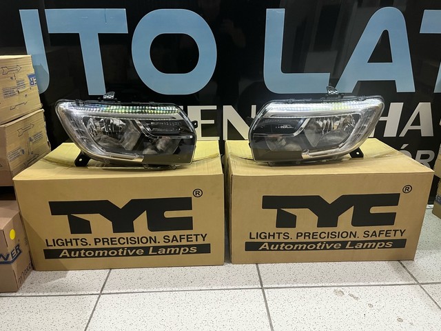 Farol logan sandero led tyc 2020 2021 2022 valor unitário 