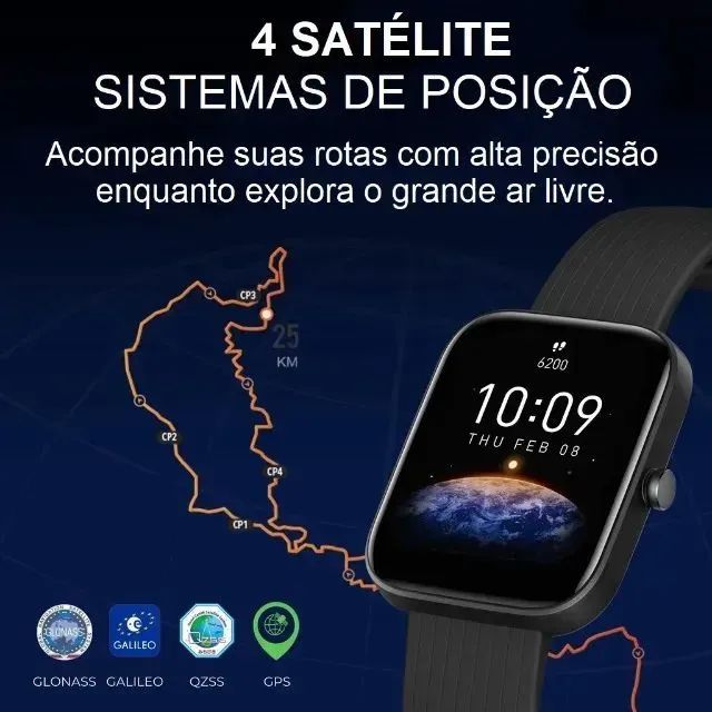 Xiaomi Amazfit Bip 3 Pro GPS - Lacrado - Foto 2