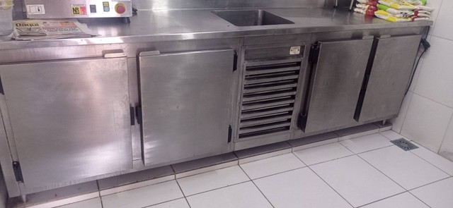 Pia de inox com refrigeração  - Foto 2