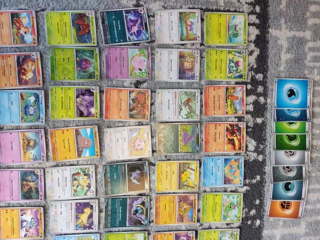 Todas Cartas comuns, incomuns e raras Pokémon TCG 151, Lote