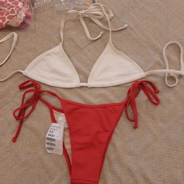 Biquinis de lycra, da loja sun house, diversos modelos e estampas, tamanho M. - Foto 3