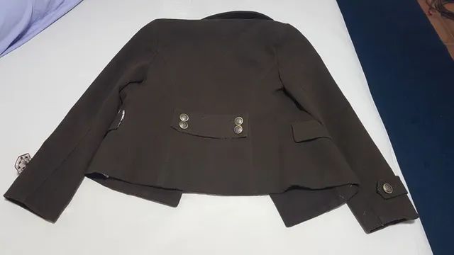 Casaco social feminino tipo blazer curto - Foto 2