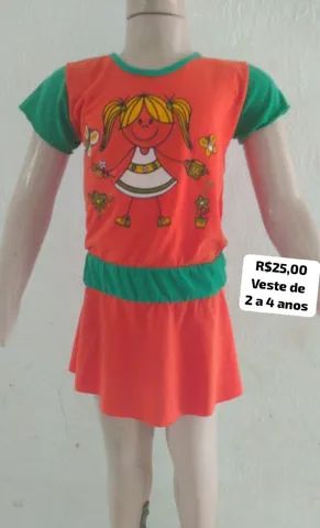 Lindas opções de roupa infantil para meninas 